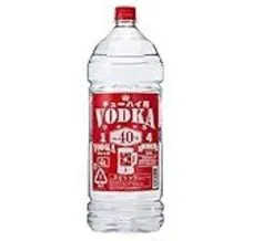 【大容量】国産ウォッカ アデプトリカー チューハイ用 PET 4000ml