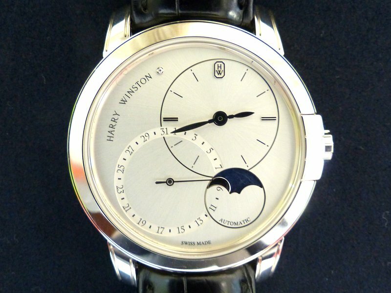 ハリーウィンストン	ミッドナイト・デイト ムーンフェイズ 	MIDAMP4...