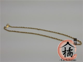 蔵屋橘 枚方長尾宮前店/K18ネックレス10g