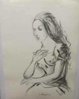 絵画	藤田嗣治（レオナール・フジタ）	タイトル不詳	エッチング