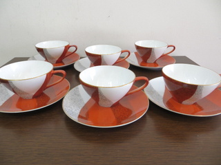 ノリタケ	SCARLET	C&S6客セット