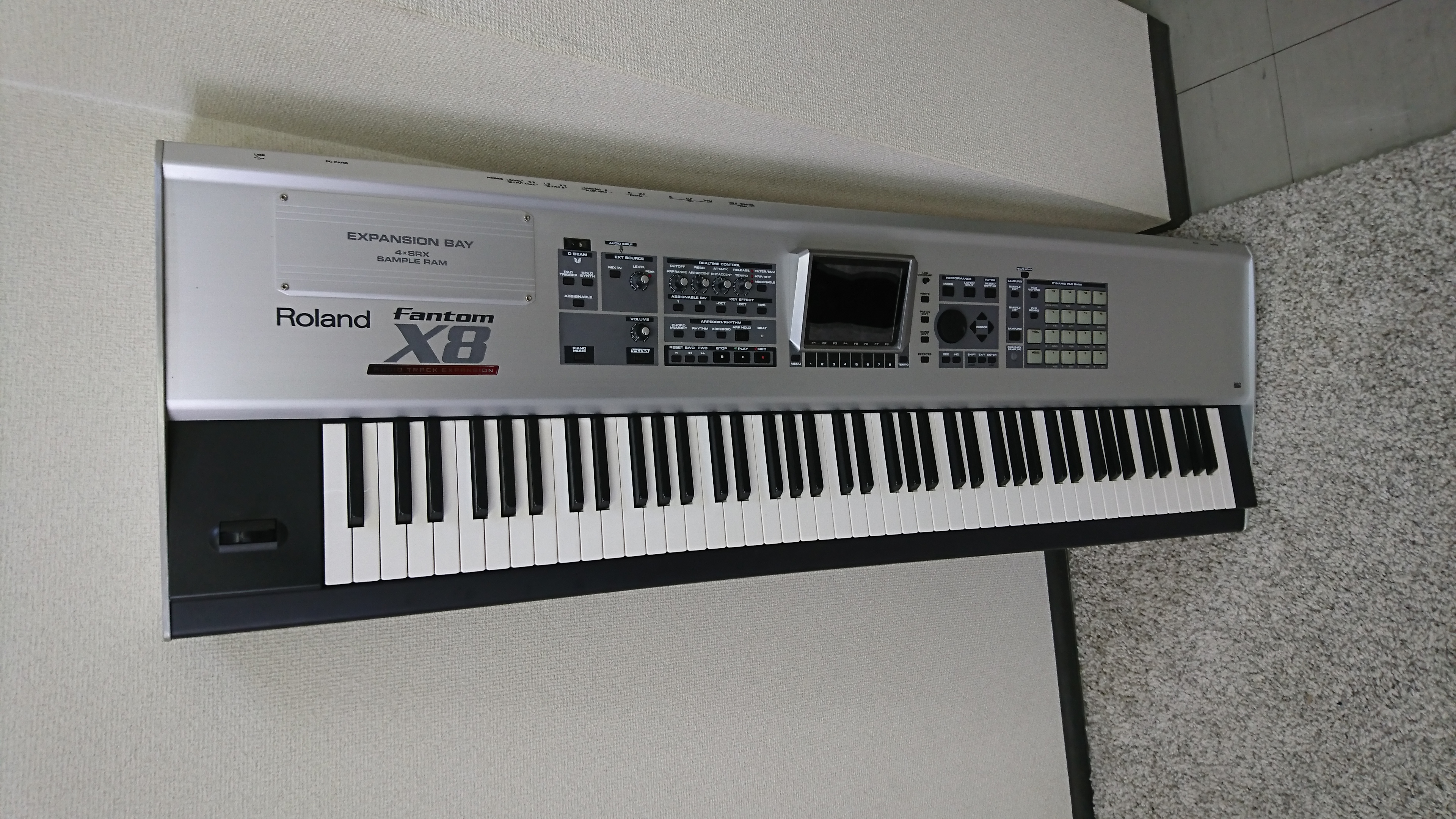 ROLAND Fantom-X8 / Audio Track Expans...