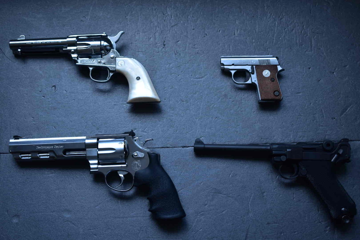 マルシン　25オート　タナカ　ルガーP08　M629　PCターゲットハンター