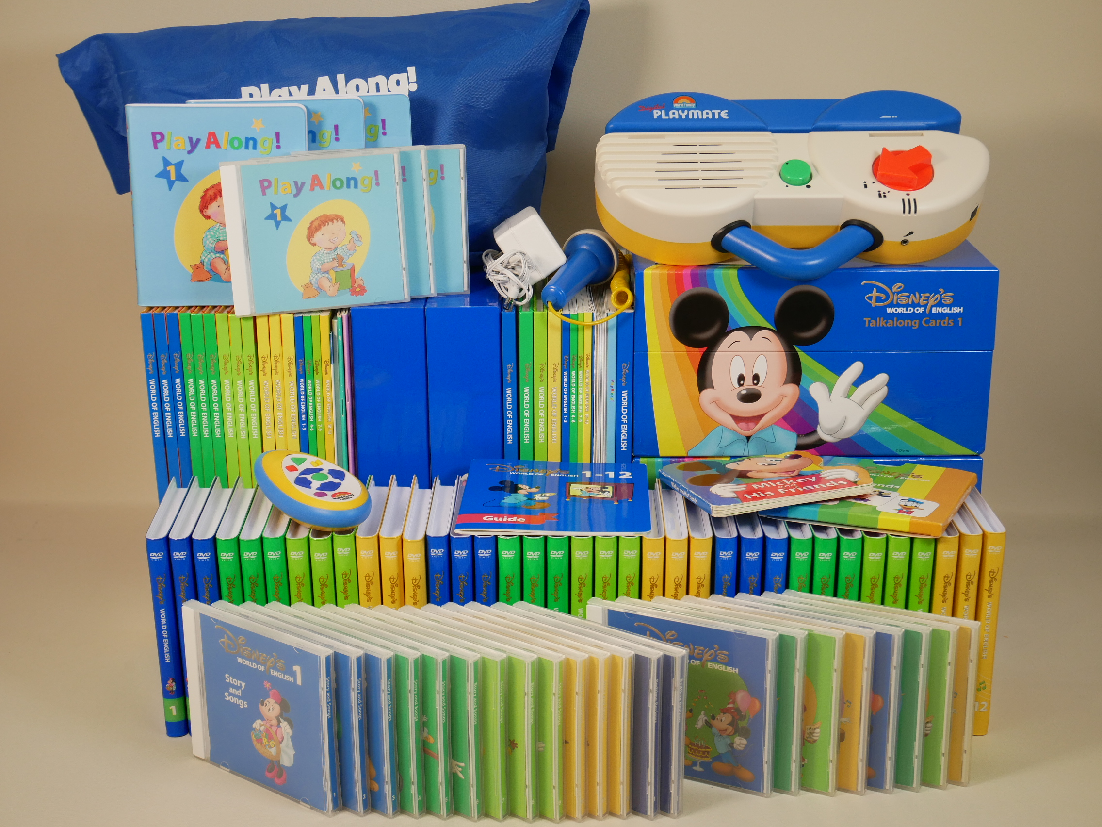 DWEディズニー英語システム　2014年購入ミッキーパッケージ