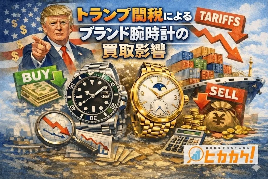 トランプ関税はブランド腕時計の買取に影響する？2026年の最新情報と市場動向